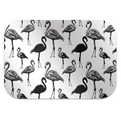 Tapete escritório Estilo flamingo retrô