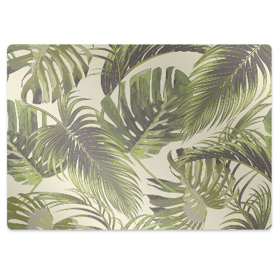 Tapete escritório Folhas tropicais