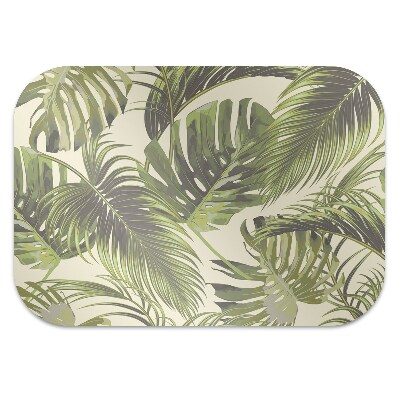 Tapete escritório Folhas tropicais
