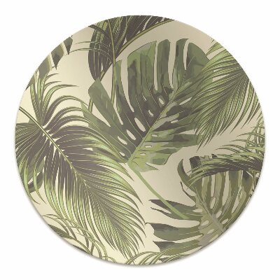 Tapete escritório Folhas tropicais