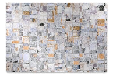 Tapete para cadeira de escritório Azulejos coloridos
