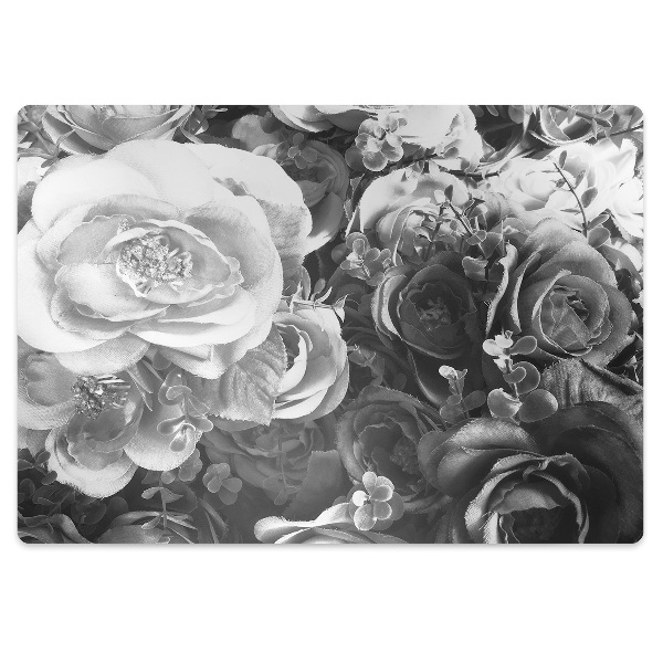 Tapete escritório Rosas retrô