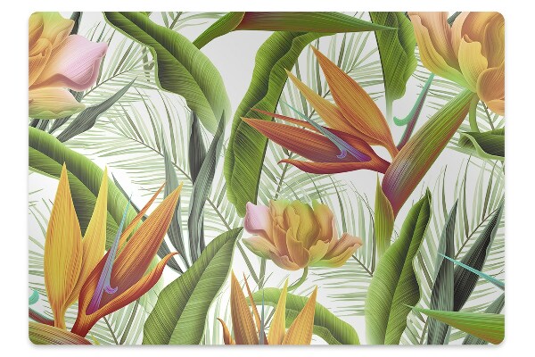 Tapete para escritório Plantas tropicais