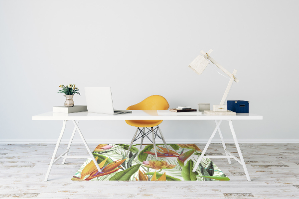 Tapete para escritório Plantas tropicais