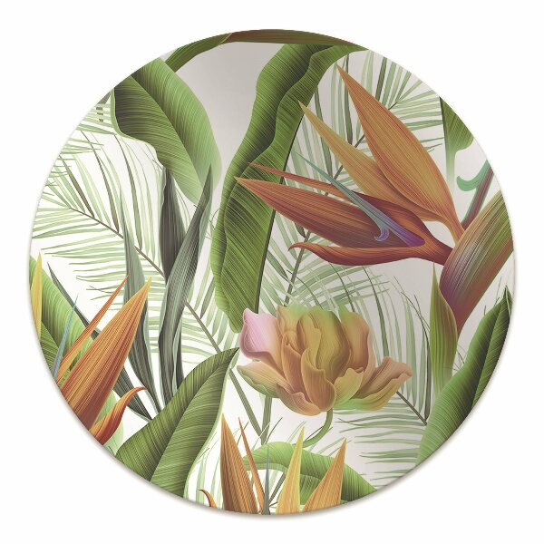 Tapete para escritório Plantas tropicais