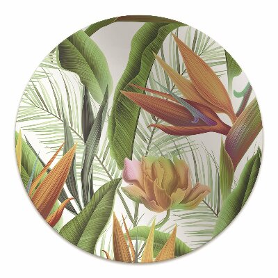 Tapete para escritório Plantas tropicais