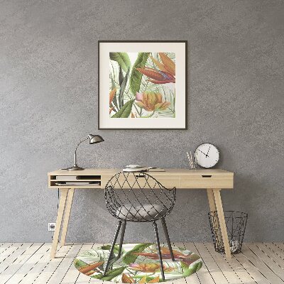 Tapete para escritório Plantas tropicais