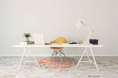 Tapete para cadeira de escritório Lágrimas coloridas