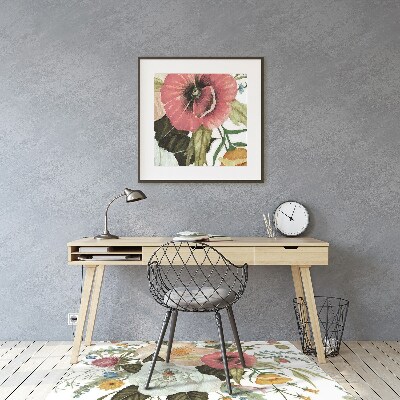 Tapete para escritório Buquê de flores silvestres