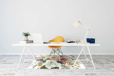 Tapete para escritório Buquê de flores silvestres