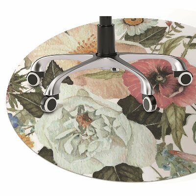 Tapete para escritório Buquê de flores silvestres