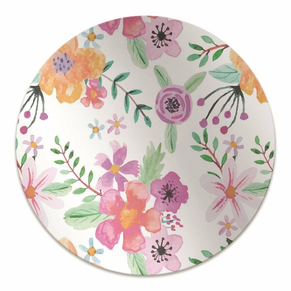 Tapete para cadeira de escritório Desenho de flores