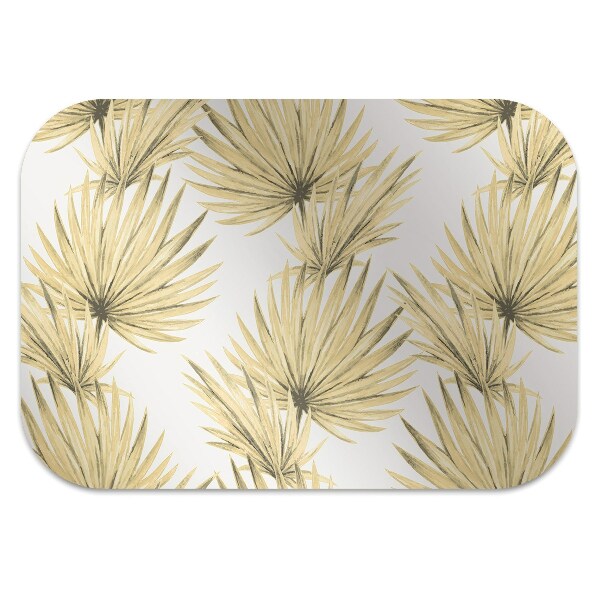 Tapete para escritório Folhas tropicais