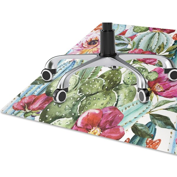 Tapete para cadeira de escritório Jardim tropical