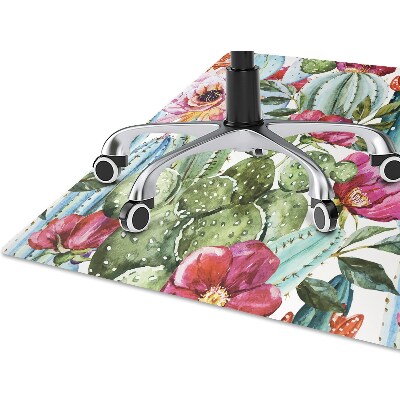 Tapete para cadeira de escritório Jardim tropical