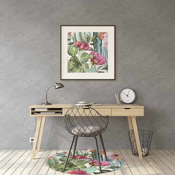 Tapete para cadeira de escritório Jardim tropical