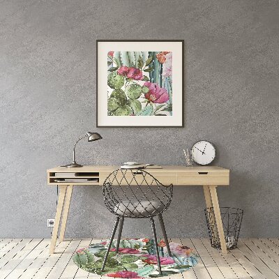 Tapete para cadeira de escritório Jardim tropical