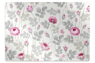 Tapete para escritório Rosas Pastel