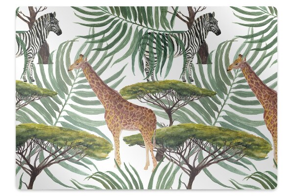 Tapete escritório Animais da savana