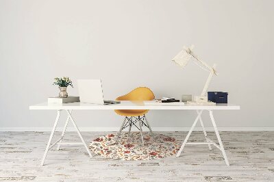 Tapete para cadeira de escritório Romãs