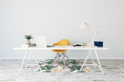 Tapete para escritório Papagaios tropicais
