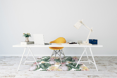 Tapete para escritório Papagaios tropicais