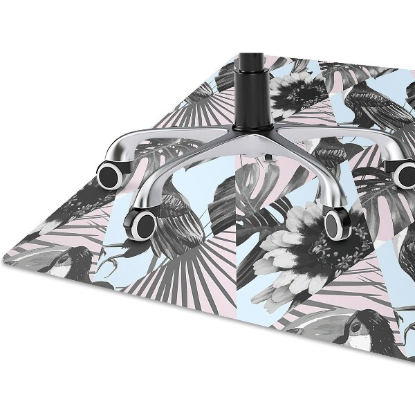 Tapete para escritório Patchwork tropical