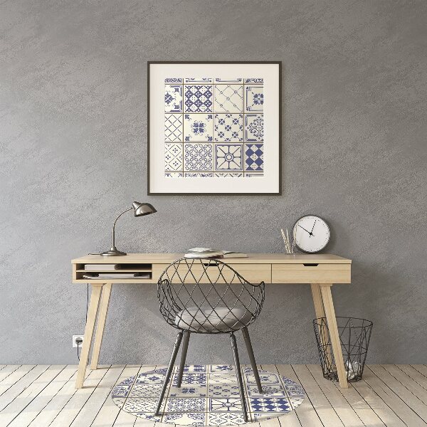Tapete para escritório Azulejos