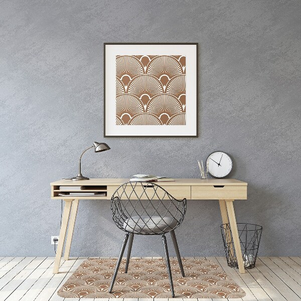 Tapete para cadeira de escritório Estilo Art Déco