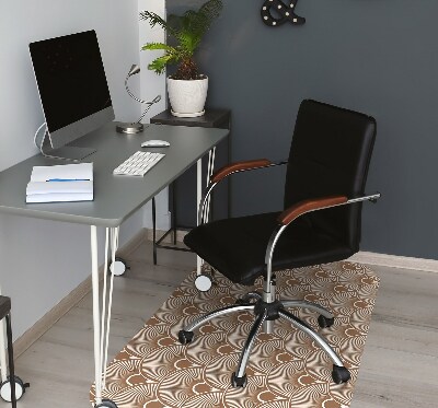 Tapete para cadeira de escritório Estilo Art Déco