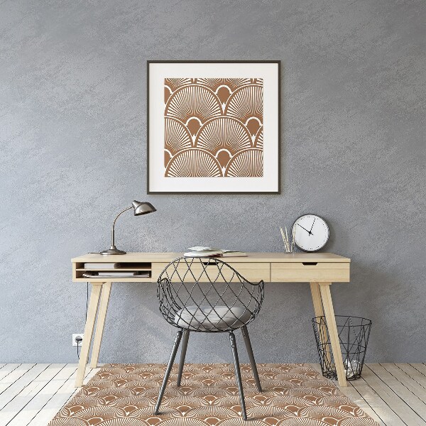 Tapete para cadeira de escritório Estilo Art Déco
