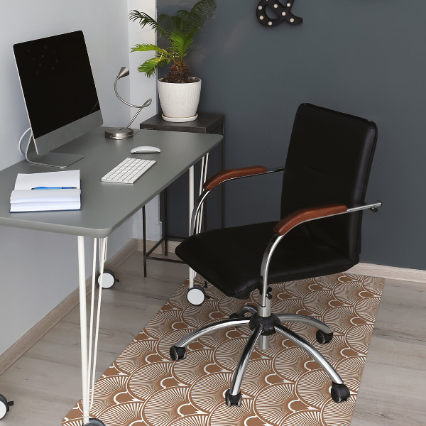 Tapete para cadeira de escritório Estilo Art Déco