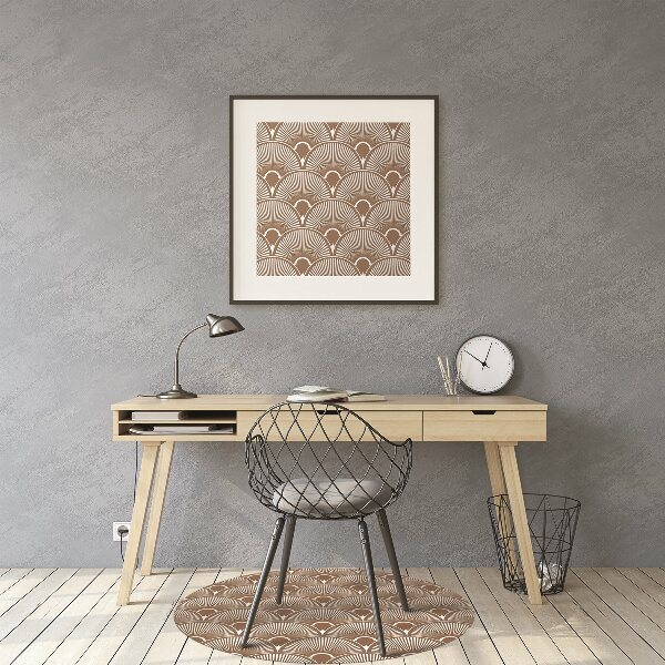 Tapete para cadeira de escritório Estilo Art Déco