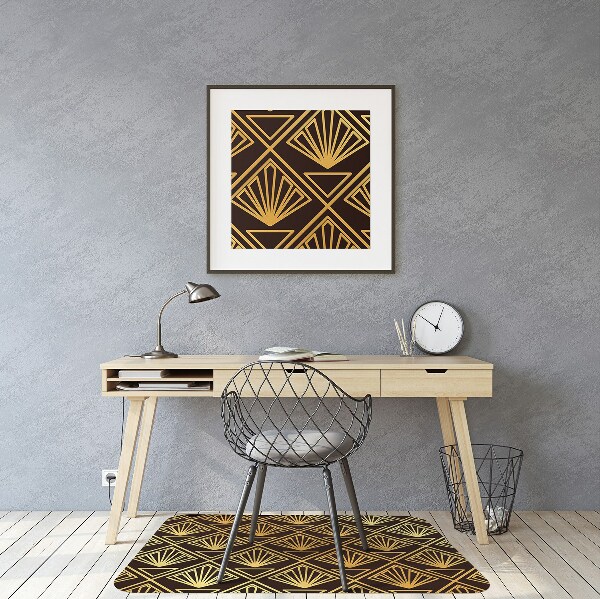Tapete para cadeira de escritório Estilo Art Déco