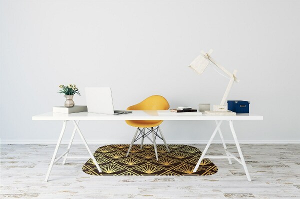 Tapete para cadeira de escritório Estilo Art Déco