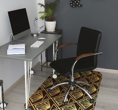 Tapete para cadeira de escritório Estilo Art Déco