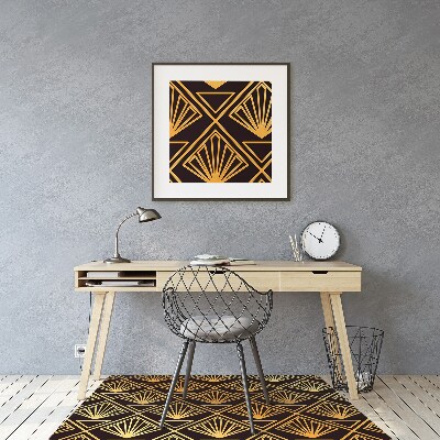 Tapete para cadeira de escritório Estilo Art Déco