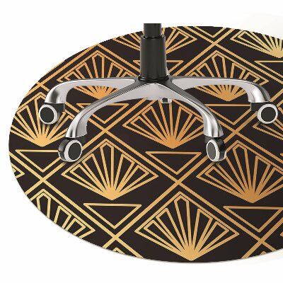 Tapete para cadeira de escritório Estilo Art Déco