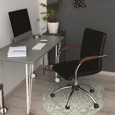 Tapete para cadeira de escritório Padrão floral