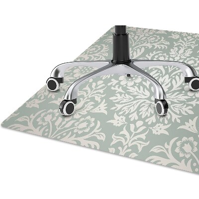 Tapete para cadeira de escritório Padrão floral
