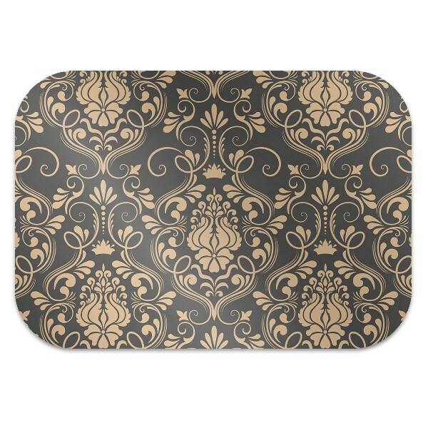 Tapete para escritório ornamento de ouro