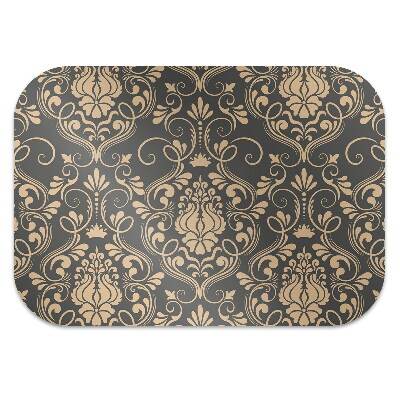 Tapete para escritório ornamento de ouro
