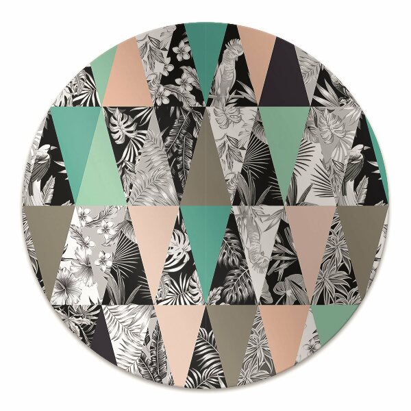 Tapete escritório Patchwork tropical