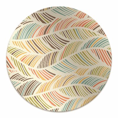 Tapete para cadeira de escritório Ondas abstratas