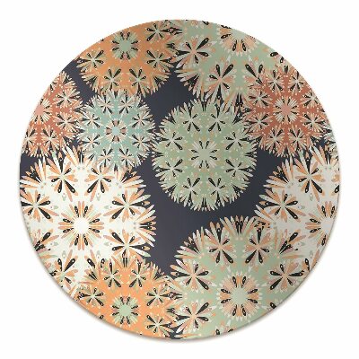 Tapete para cadeira de escritório Mandalas coloridas