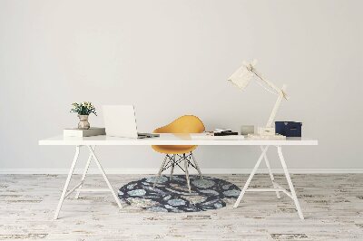 Tapete para escritório Padrão Boho
