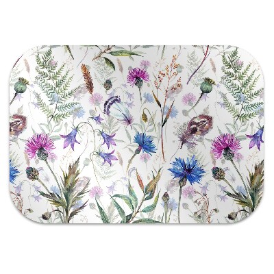 Tapete para cadeira de escritório Flores silvestres