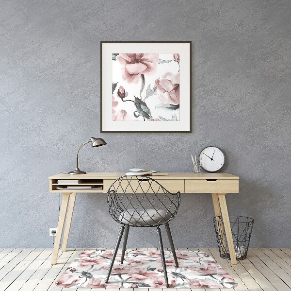 Tapete escritório Pintura de flores