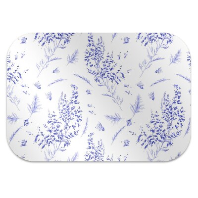 Tapete para escritório Lavanda aquarela