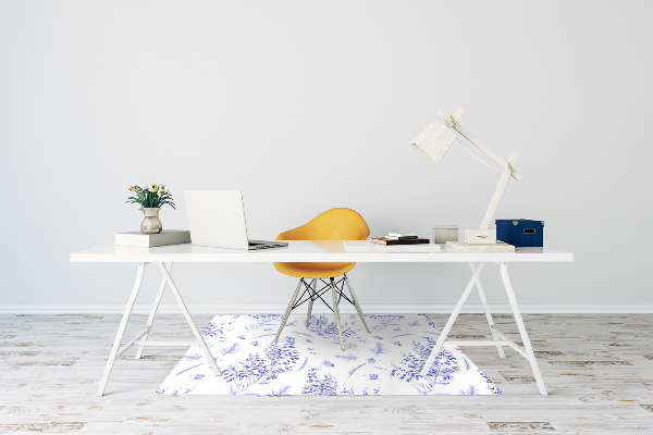 Tapete para escritório Lavanda aquarela